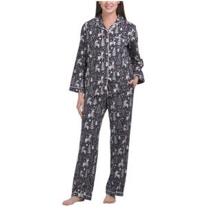 CRAFTED BY MAHOGANY 2pc Flannel Winter Wonderland Pajama Set